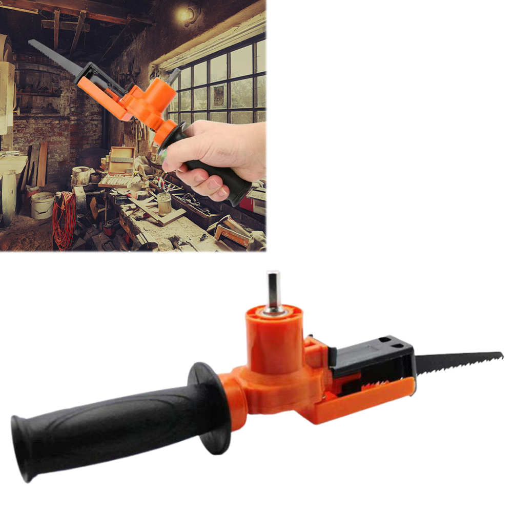 Reciprocating Saw Attachment Drill - Elektrikli Testere Adaptörü, Elektrikli Matkapla Kullanılabilen