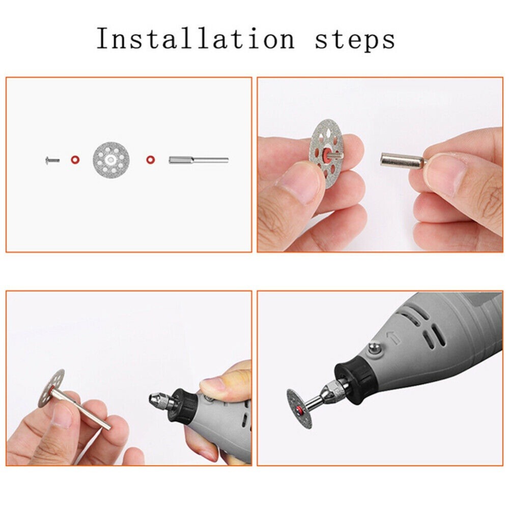60/40/32/30/12/7/6 adet elmas  - Cordless Rotary Tool Kit Accessories incelemesi ve fiyatı