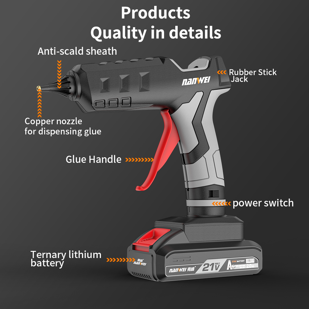 Kablosuz Akülü Sıcak Tutkal Ta - Hot Melt Glue Gun Cordless incelemesi ve fiyatı