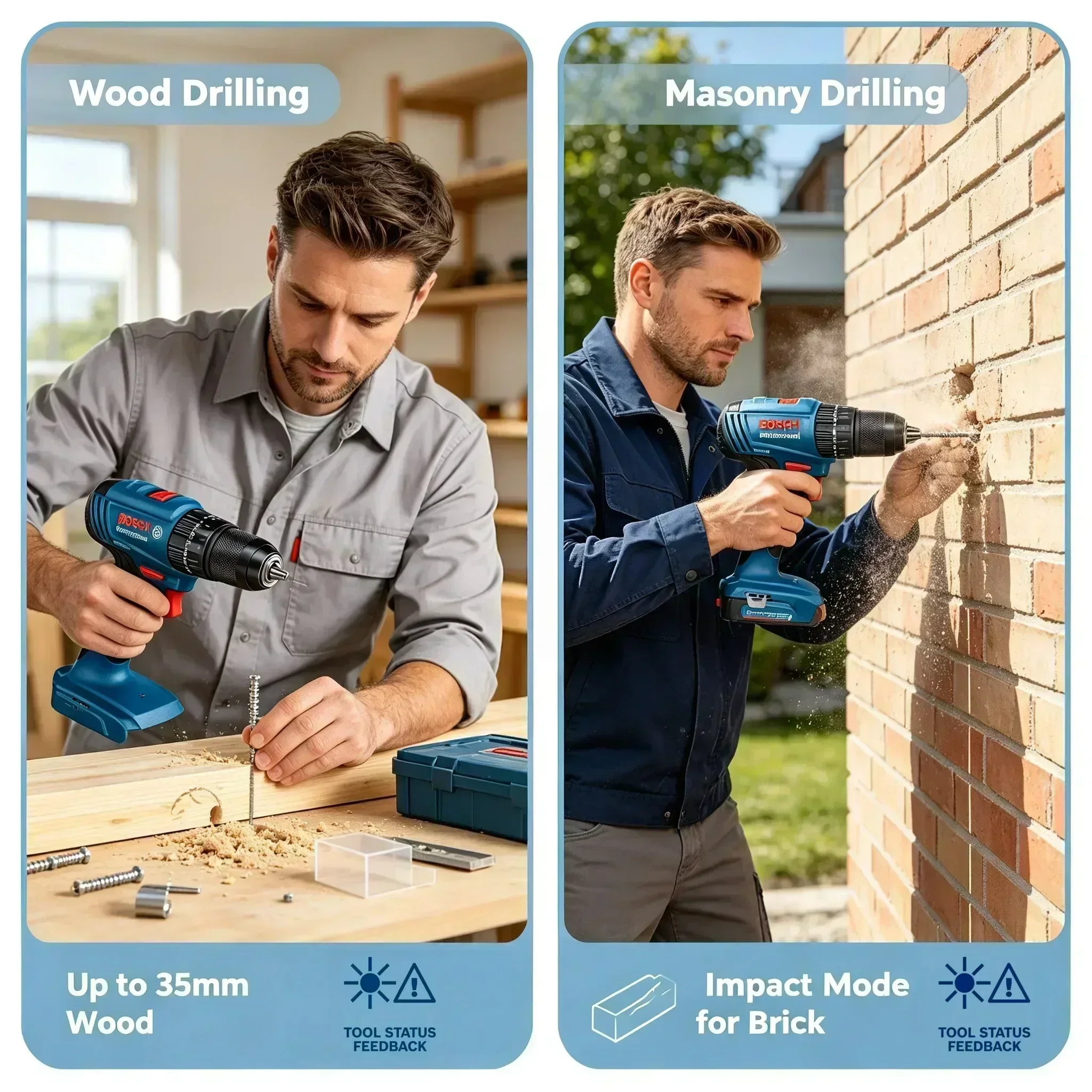 Bosch GSB 185-LI 18V Fırçasız  - Brushless Cordless Electric Drill 18V incelemesi ve fiyatı