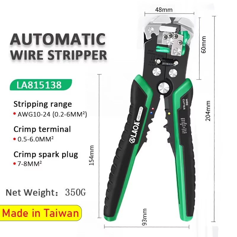 Elektrikçiler için, dahili yay - Automatic Wire Stripper Cutter incelemesi ve fiyatı