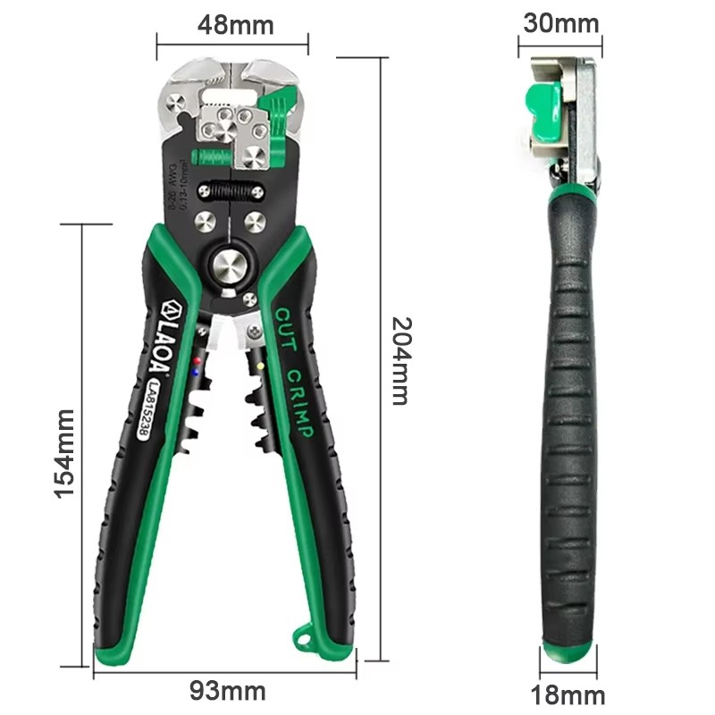 Elektrikçiler için, dahili yay - Automatic Wire Stripper Cutter incelemesi ve fiyatı