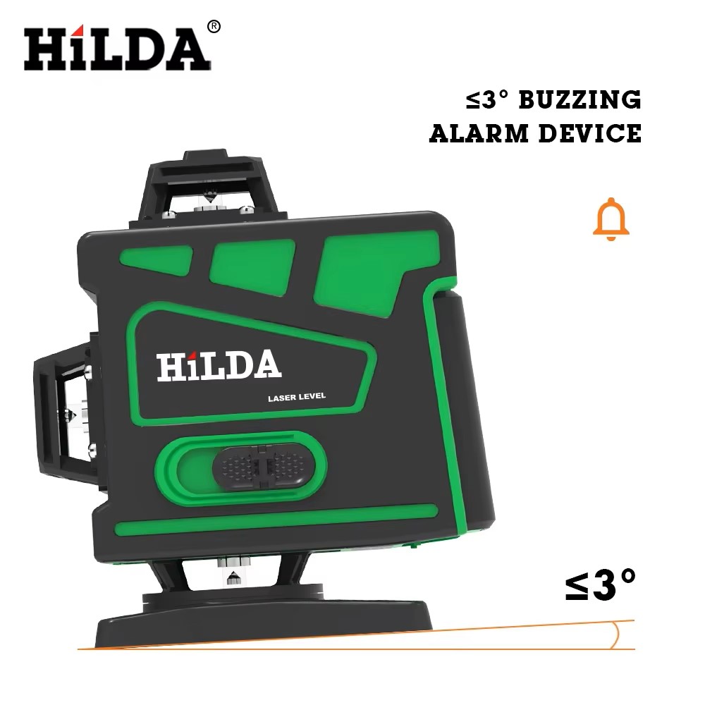 HILDA 16/12 Çizgili Süper Güçl - Laser Level 16 Lines 4D Green incelemesi ve fiyatı
