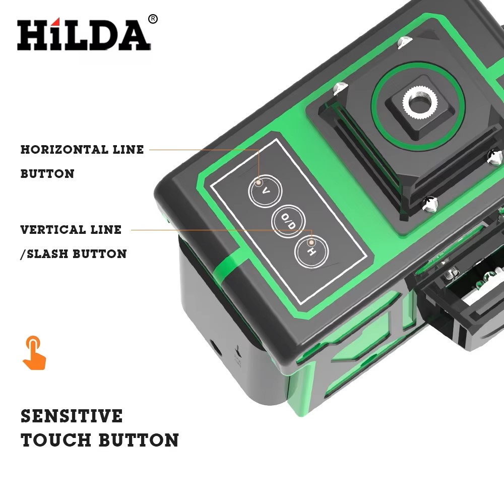 HILDA 16/12 Çizgili Süper Güçl - Laser Level 16 Lines 4D Green incelemesi ve fiyatı