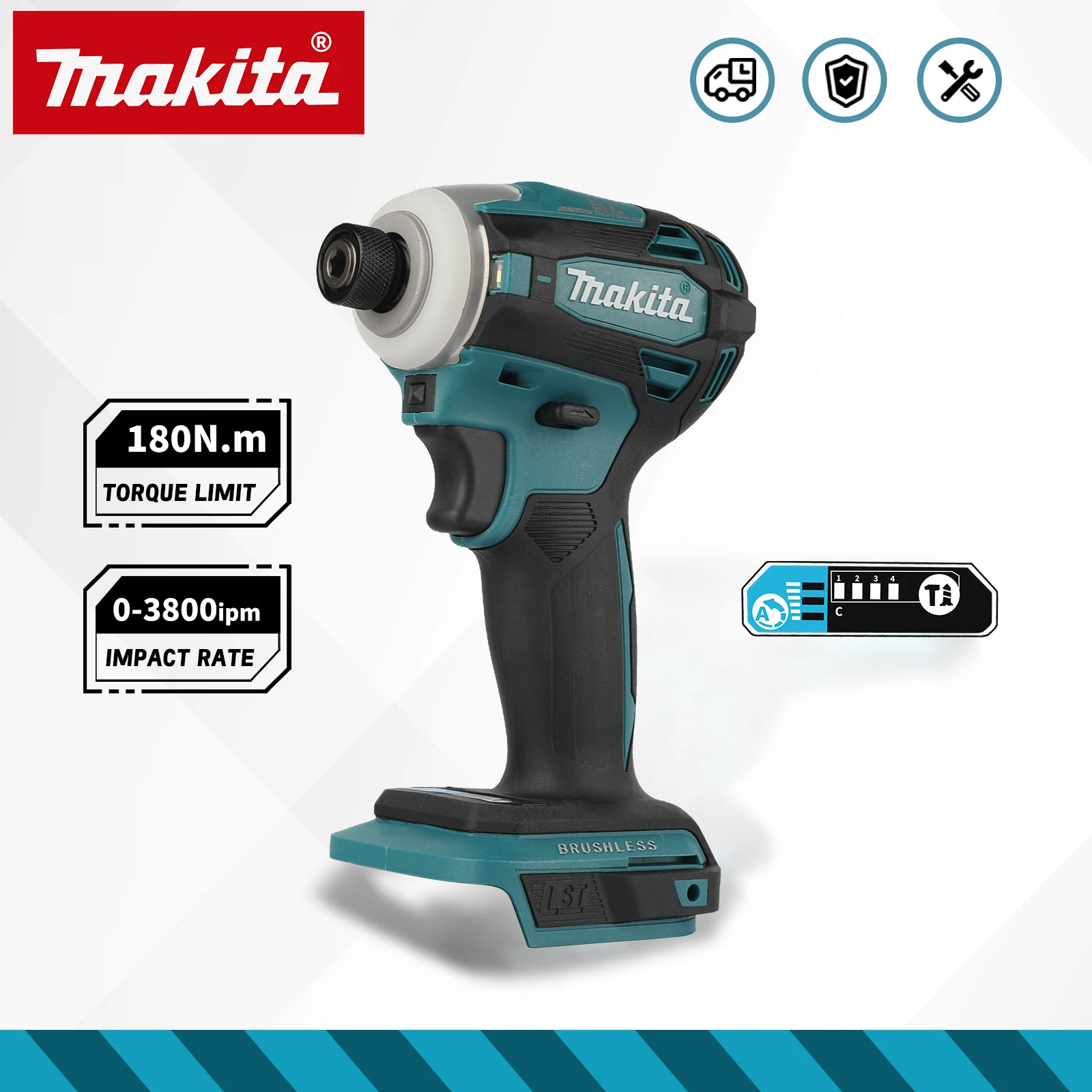 Fırçasız Elektrikli Darbeli Ma - Brushless Cordless Electric Drill 18V incelemesi ve fiyatı